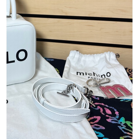 NWOT Michino Paris Pigalle Designer bag HELLO graphic - Picture 16 of 16